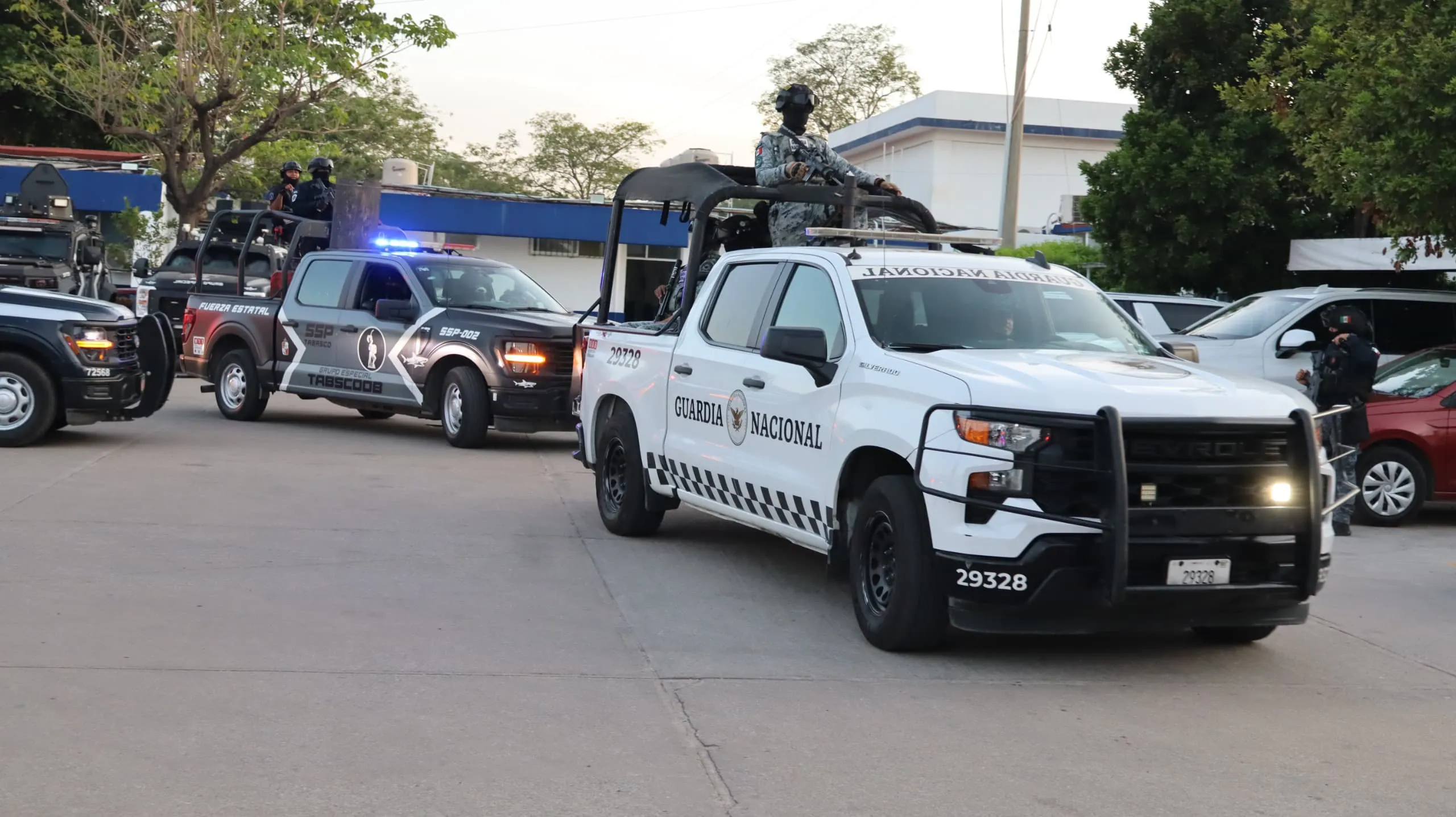 Operativos de seguridad en Tabasco dejan 9 detenidos
