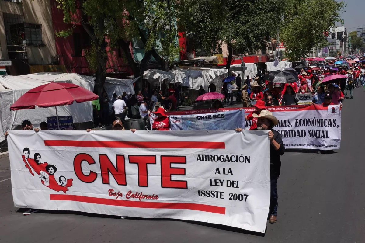 Protestas CNTE 1 de junio: anuncian marcha y bloqueos