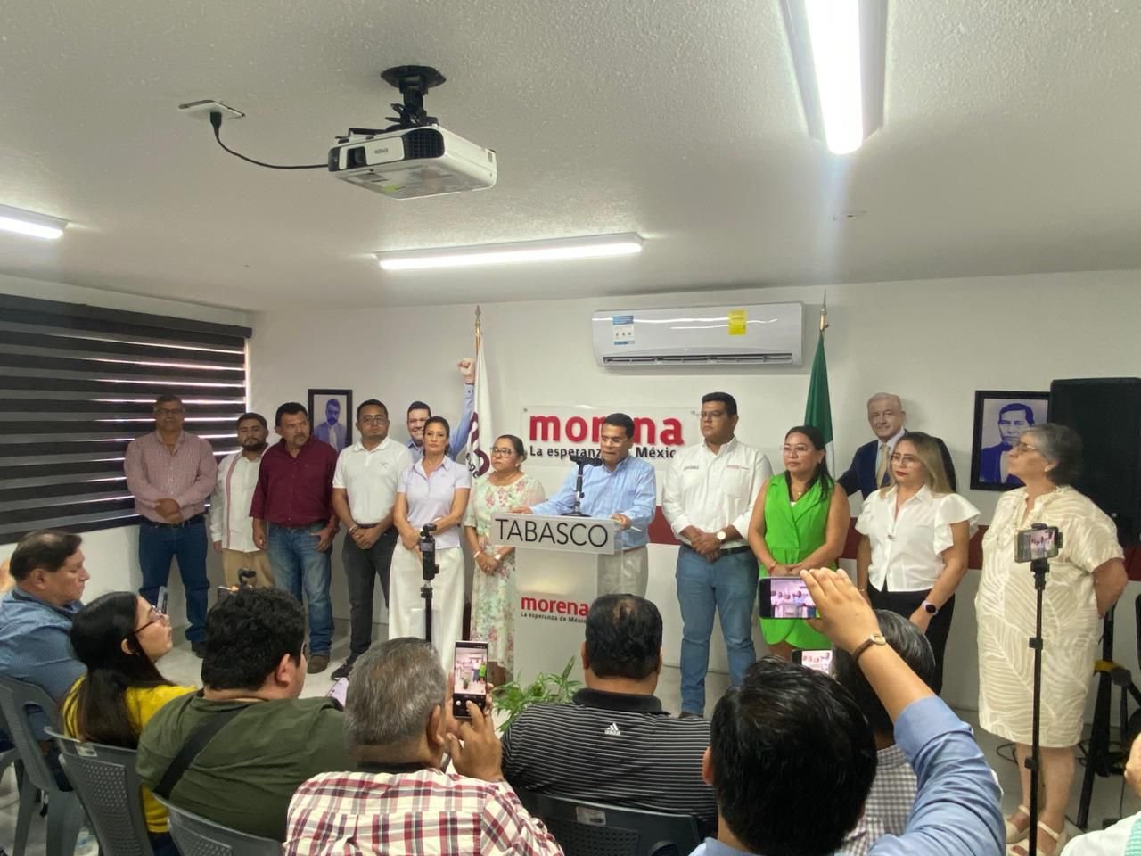 Morena Tabasco reporta avance de comités y giras municipales