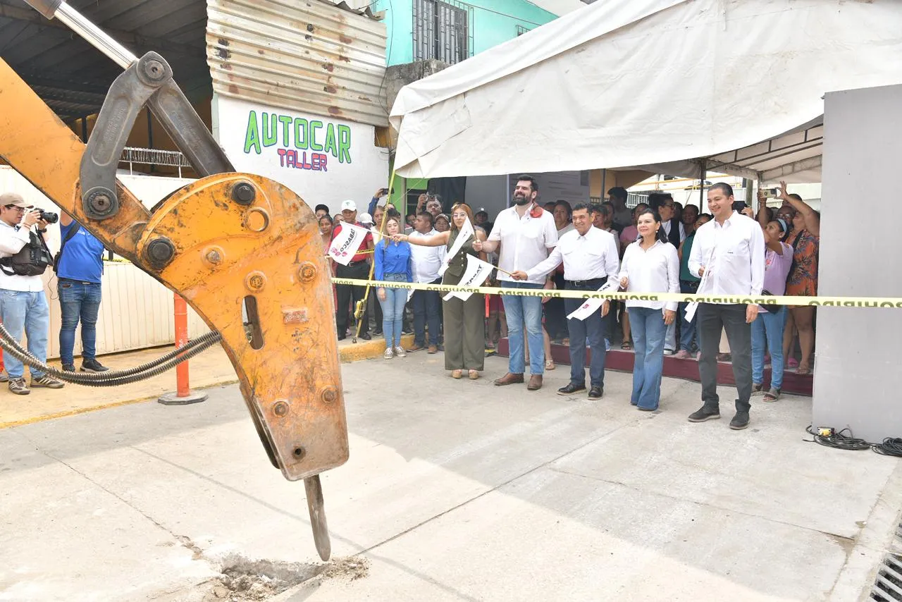 Gobierno del Pueblo inicia obras en Gaviotas Norte con inversión de casi 21 mdp