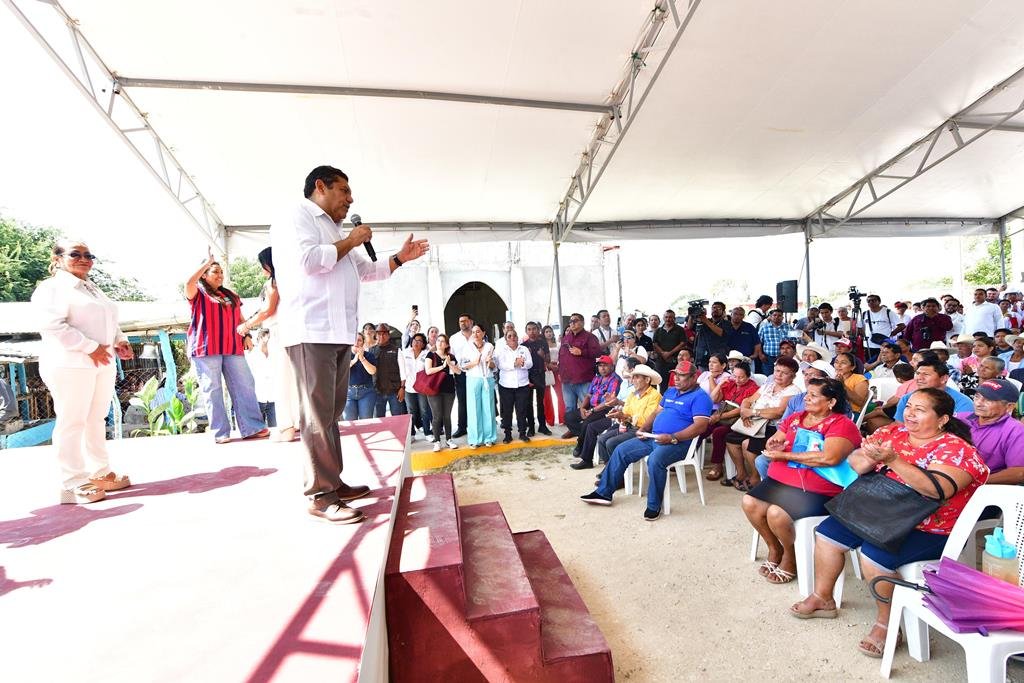 Inversión de más de 99 mdp en rescate de infraestructura urbana y caminos en Jonuta 